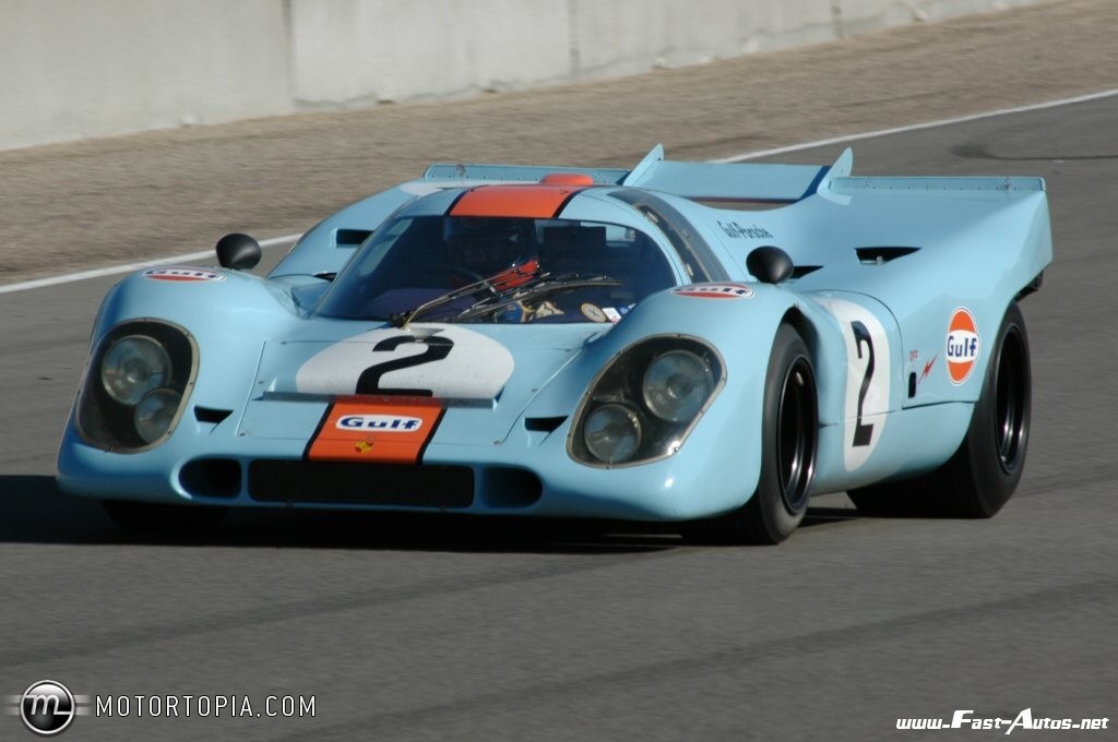 The Inspiration The LeMans 917 Porsche in Gulf Livery