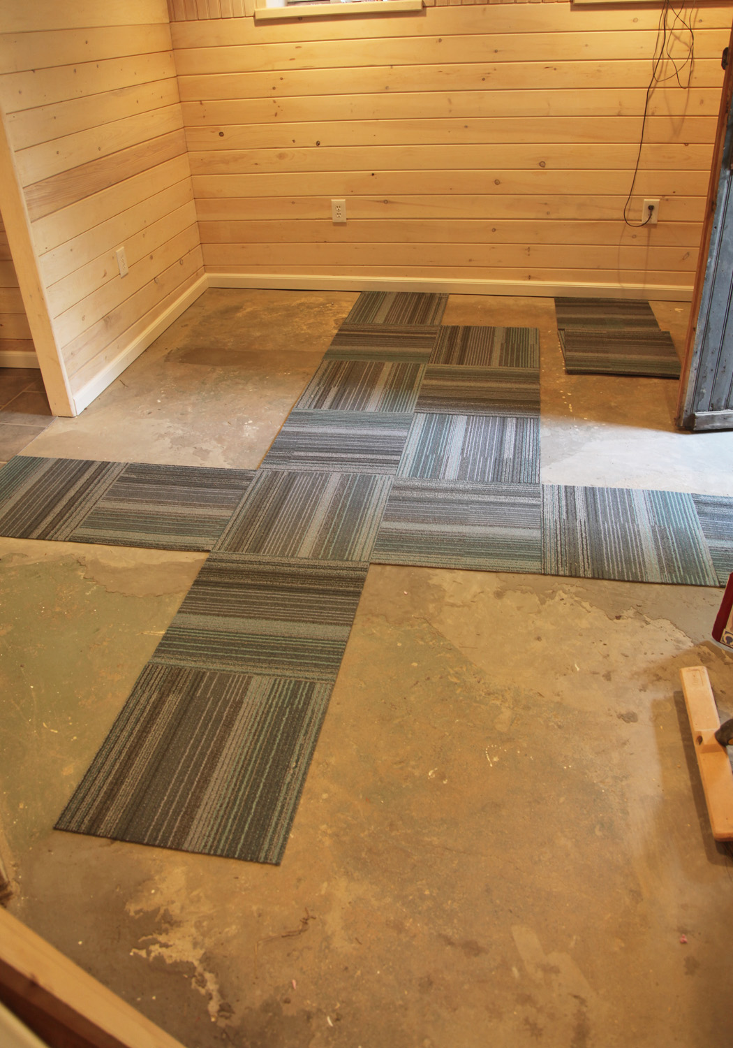 How To Install Carpet Tiles in a Basement or Office All Flooring Now