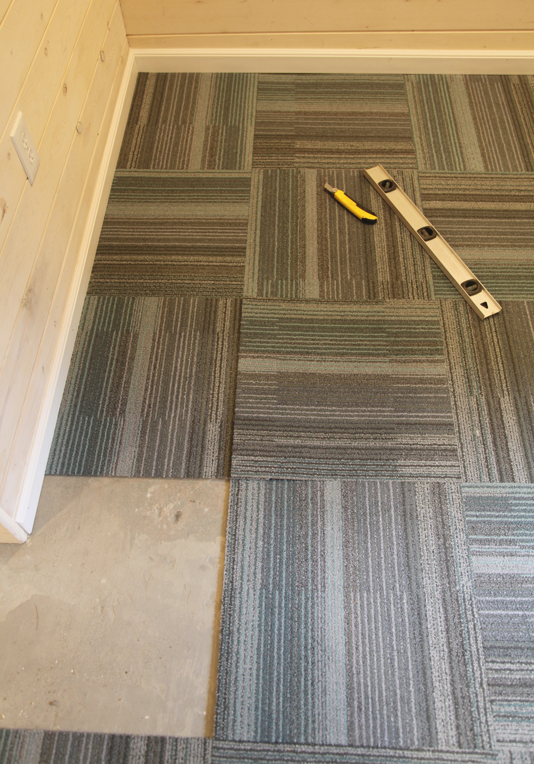 How To Install Carpet Tiles in a Basement or Office All Flooring Now