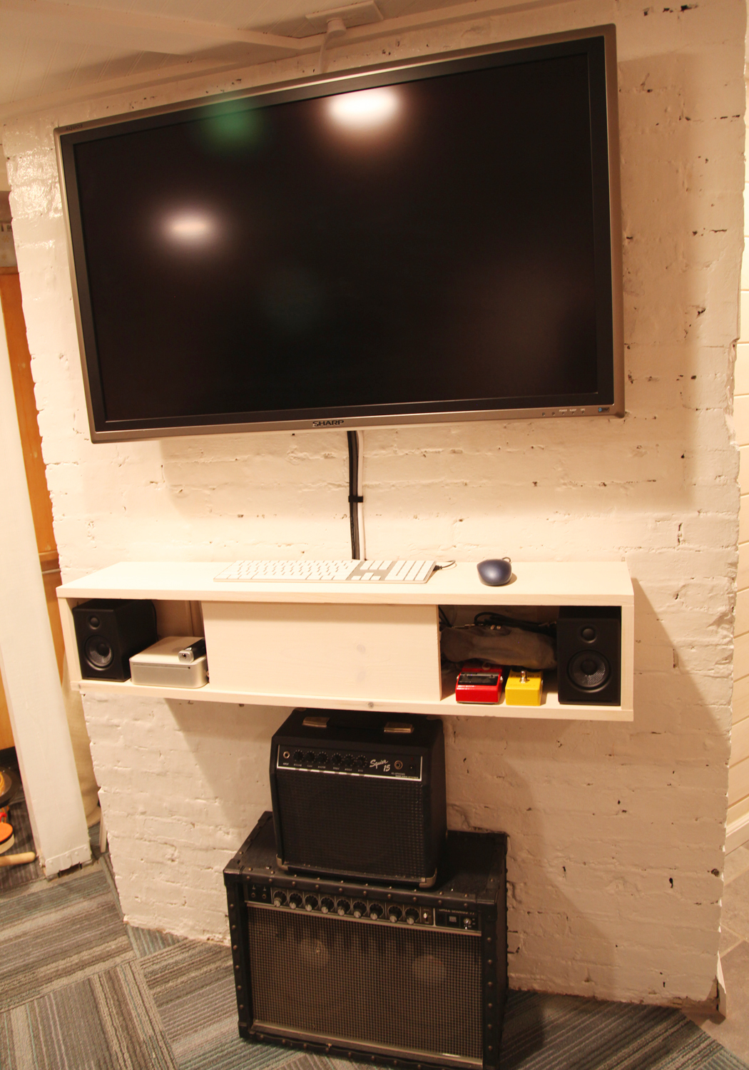 Our Basement Part 55 Media Console Stately Kitsch